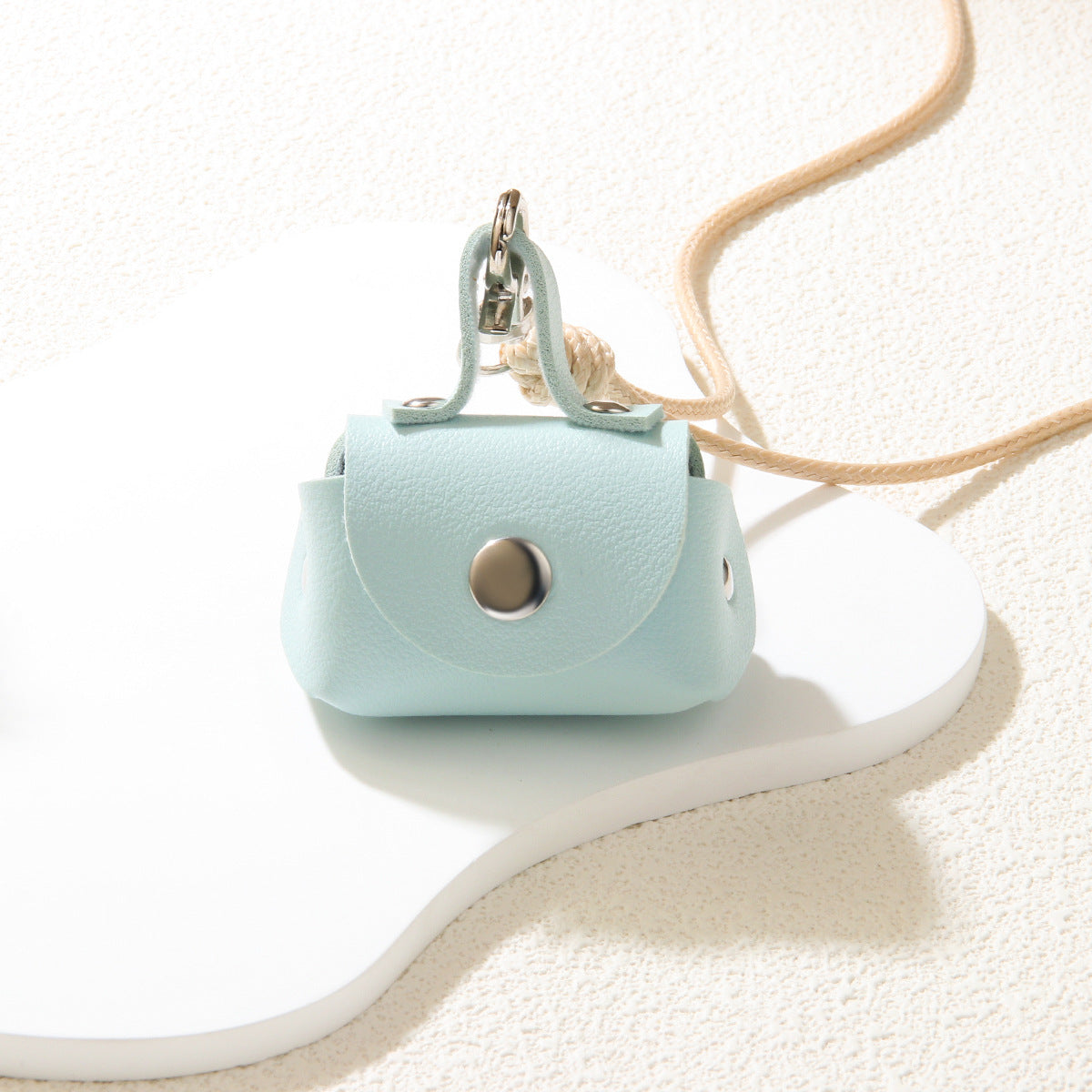 Wholesale Small and Cute Leather Coin Purse Necklace